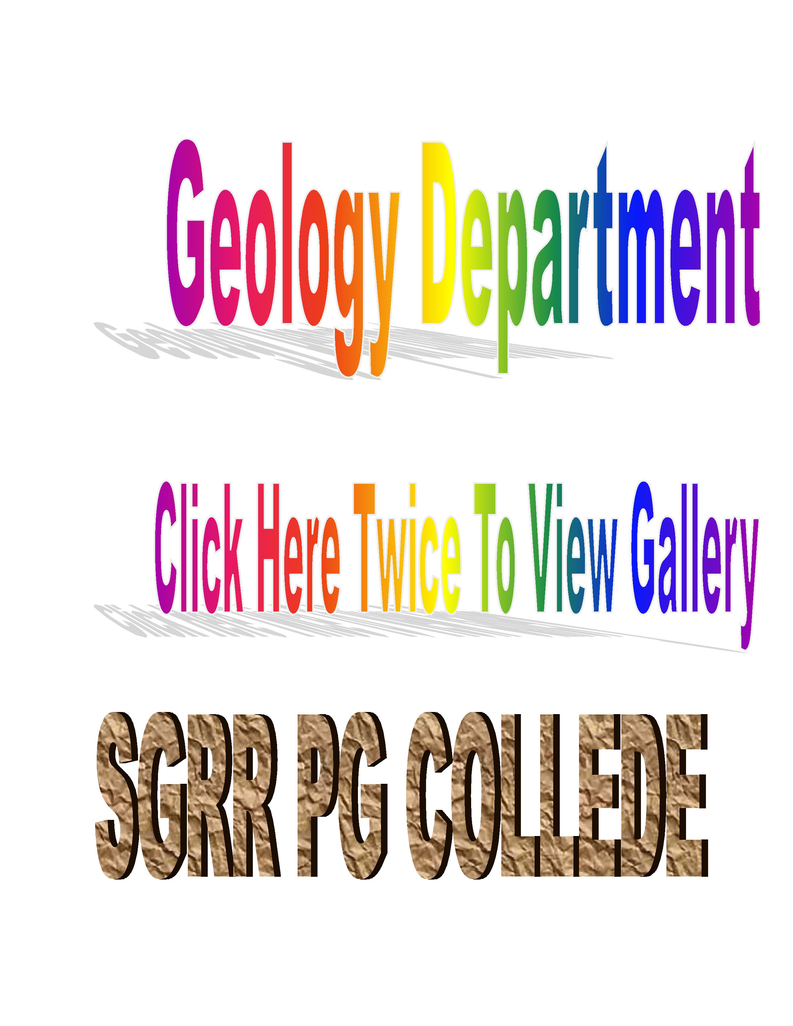 Geology Department